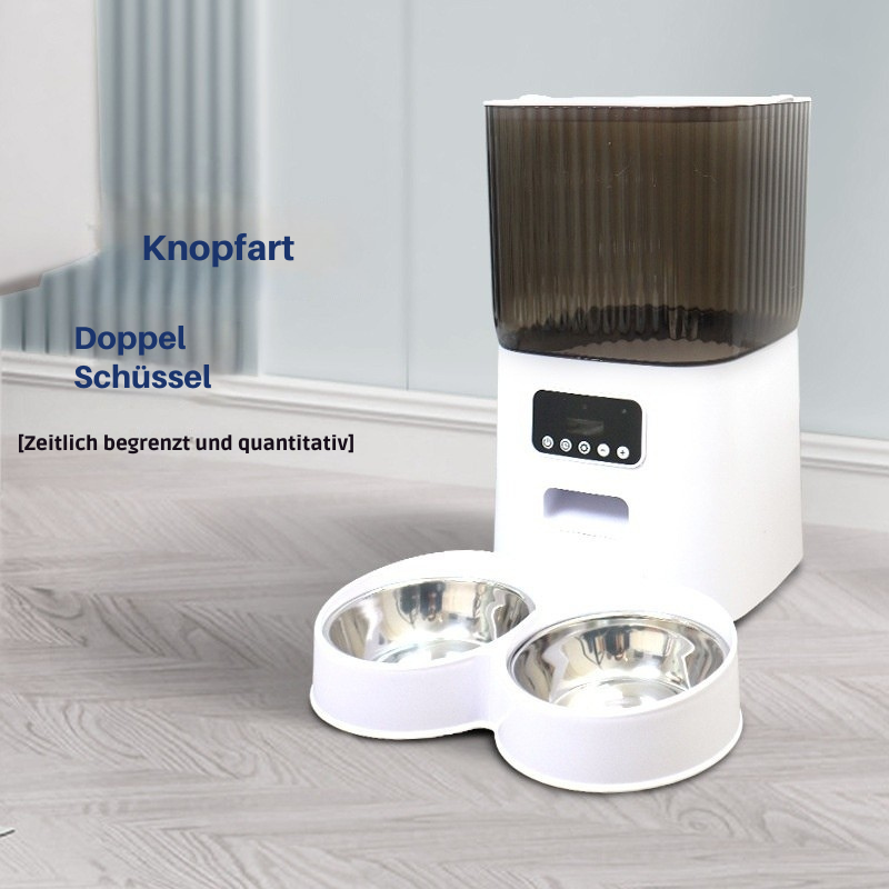 Detailansicht des automatischen Futterautomaten