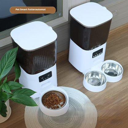 Detailansicht des automatischen Futterautomaten