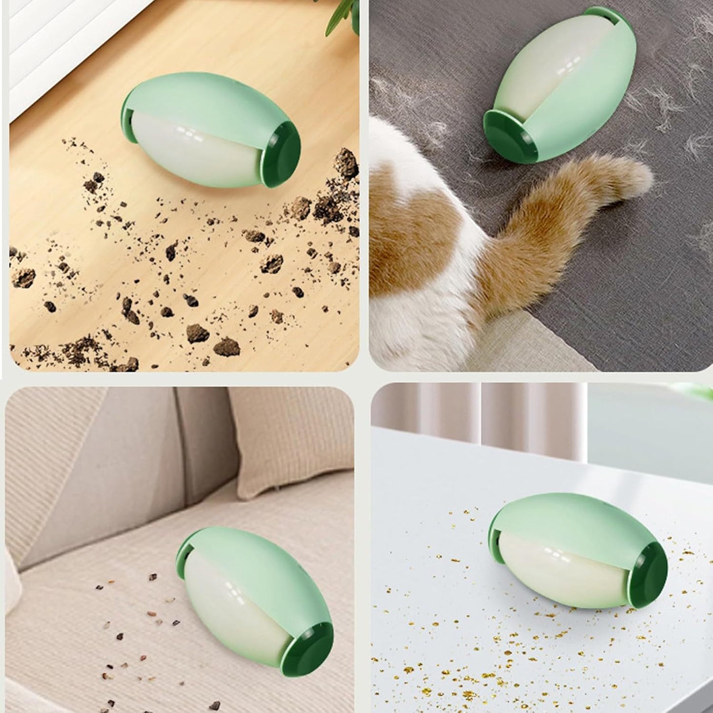 Waschbarer Gel-Fusselroller für verschiedene Anwendungen im Haushalt