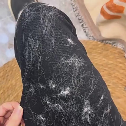 Anwendung des Tierhaar-Entferner Handschuhs